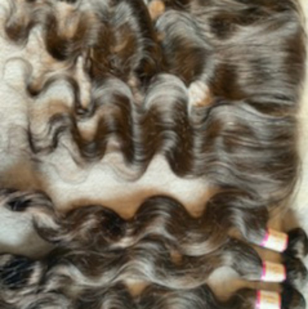 3 Brazilian Body Wave bundles with Frontal